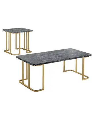 Soteriou 2-Piece Coffee Table Set Same Day Shipping