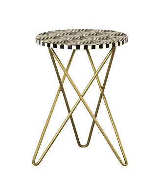 Round Accent Table with Hairpin Legs Top Pick