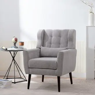 No Minimum Order Velvet Accent Chair with Support