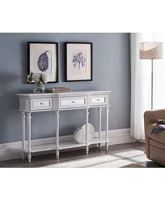 NarodTraditional 3-Drawer Console Table Fan Favorite