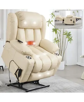 350 LBS Power Lift Recliner w/ Massage & Heat Exclusive Offer