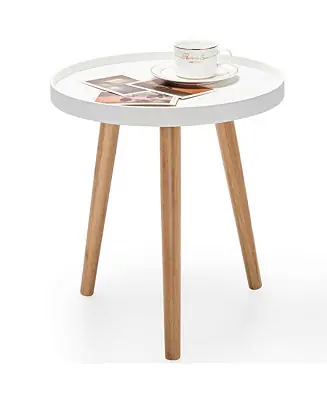 Price Drop Round Side Table Sofa Coffee End Accent Table Nightstand Home Furniture
