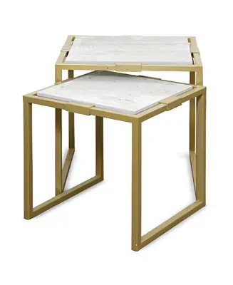 Direct From Manufacturer 2-Pc. Marble Modern Tables