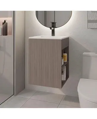 1-Door 3-Shelf Froid Bathroom Vanity Cabinet Final Sale