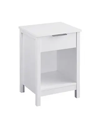 "3-Tier Nightstand with Drawer & Shelf for Bedroom or Living Room" Low Price